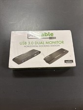 New Plugable UD-3900H USB 3.0 6-Port Dual Monitor Horizontal Docking Station