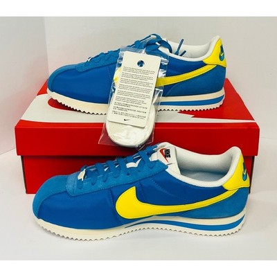 Nike Cortez TXT Mens Size 10 Light Blue Lightening Sail Sneakers