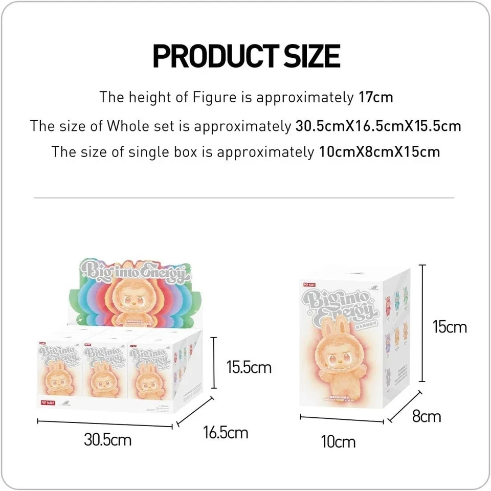 POP MART Labubu The Monsters Big Into Energy BLIND BOX ORIGINALE ✅ FAST SHIP ⚡️ - Immagine 3 di 4