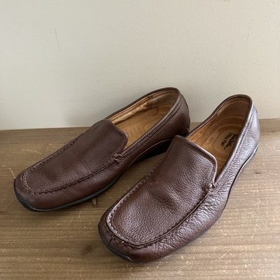 Thom McAn Shoes Men Brown Slip On Ultra Flex Leather Size 10 