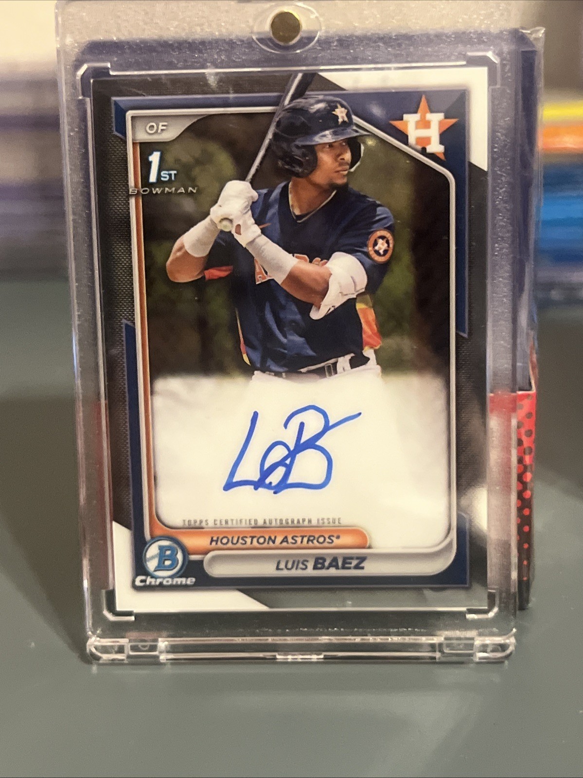 2024 Bowman - Chrome Prospect Autographs Luis Baez #CPA-LB (AU, RC)