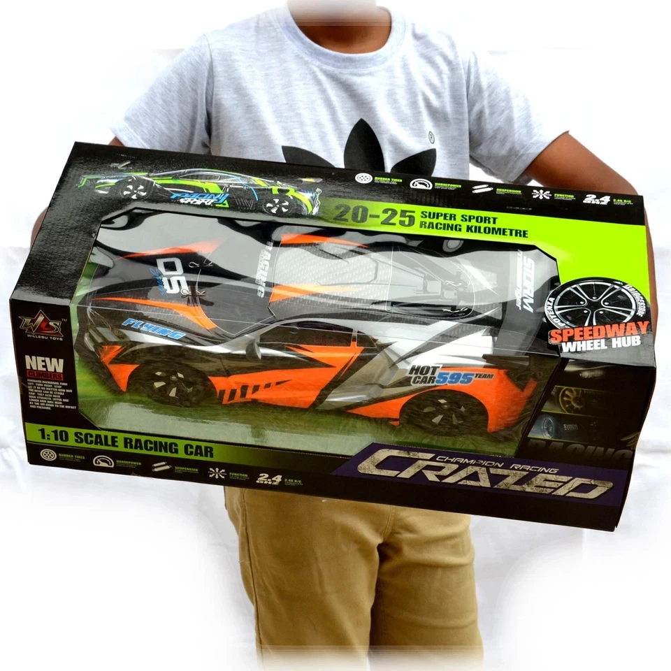 RC 1/10 Remote Control High Speed New Drift Racing Car Kids fast race RTR Toy 🏁 - image 2 of 4