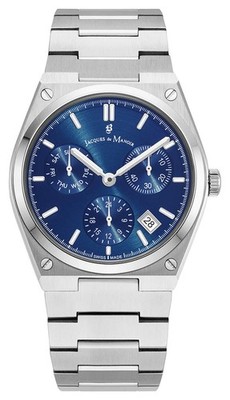 Jacques Du Manoir Horizon Multifunction Quartz (41mm) Blue Dial / JWN05703 Watch