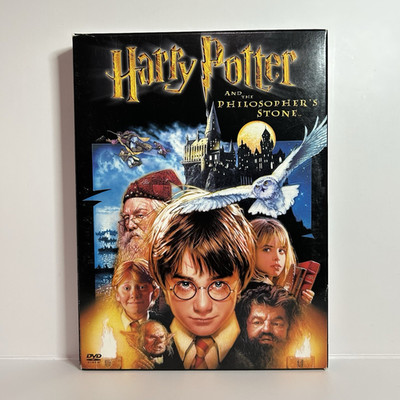 Harry Potter and the Philosopher's Stone DVD 2-Disc Set Radcliffe Columbus