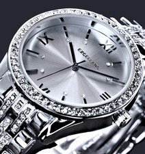 Excellanc Damen Armband Frauen Uhr Silber Farben Metall CHo04