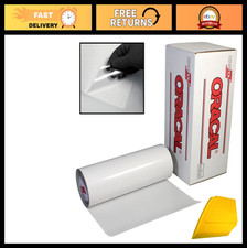 Clear Transfer Paper Tape 15ft Roll with Hard Yellow Detailer Squeegee - Vinyl C