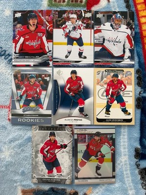 Washington Capitals - NHL Trading Card Lot - x8 keine doppelten