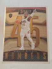 2022-23 Panini Select - Select Numbers Donovan Mitchell #21