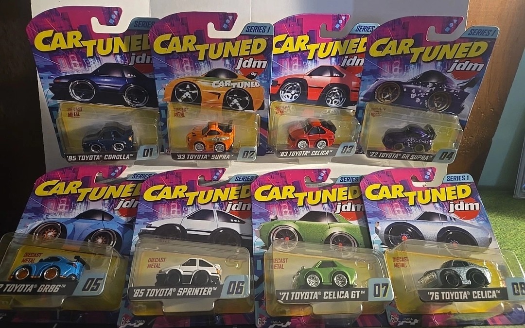 Car Tuned new JDM SERIES 1 COMPLETE SET OF 8 | eBay