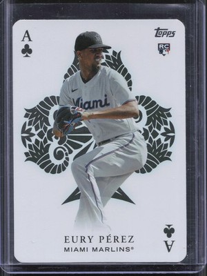 2023 Topps Update Eury Perez AA-73 All Aces Rookie RC Marlins