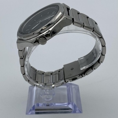 Fossil BQ2765 Mens Evanston Watch Black Dial Stainless Steel