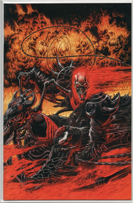Ghost Rider Return of Vengeance #1 Kyle Hotz Knullified Virgin Variant NM+