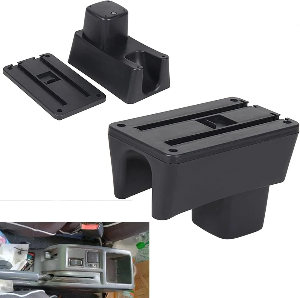 Коробка подлокотника для Daihatsu Rocky Feroza двухслойная с подстаканником и 6 портами USB - Изображение 2 из 4
