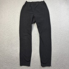 PATAGONIA Capilene Fleece Unisex Small Black Base Layer Outdoor Pants USA Made