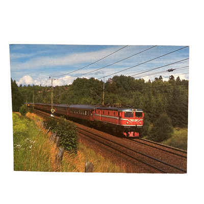 Ansichtskarte Postkarte Eisenbahn Zug Lok RC 1 1009 Schweden Helsingborg Ungl.