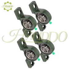 1-1/4" Bore 2-Bolt 4Pcs UCP205-20 Pillow Block Bearing Self-Aligning Solid Base