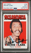 1971-72 Topps - Archie Clark #106 ~~~AUTOGRAPHED!!!~~~
