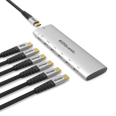 INC. USB Type-C Slim HUB GEN 2 Adapter 6-in-1