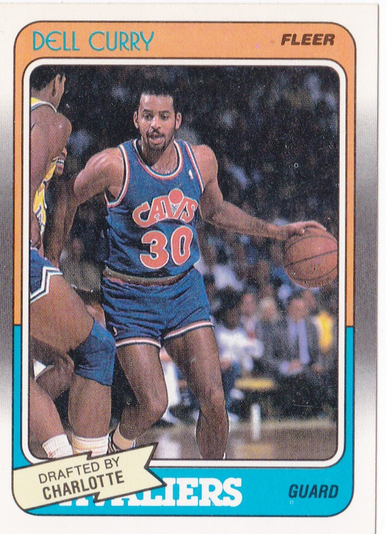 1988-89 Fleer - Dell Curry #14 (RC) ROOKIE