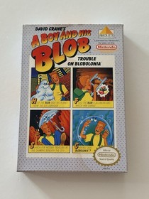 A Boy and His Blob: Trouble On Blobolonia (Nintendo NES, 1990) Complete CIB