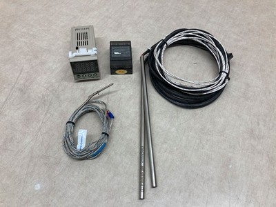 Hanyoung Nux DX4-KSSNR Temperature Controller W/ 2x 07.8x240mm Heaters 250W 220V
