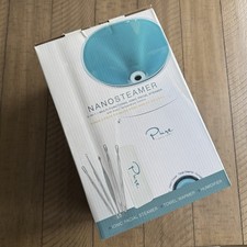 Pure Daily Care NanoSteamer Large 3-in-1 Ionic Facial Steamer with 5 Piece NEW