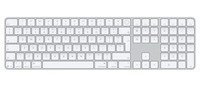 GENUINE APPLE MAGIC KEYBOARD WITH NUMERIC KEYPAD TOUCH ID SILVER WIRELESS A2520