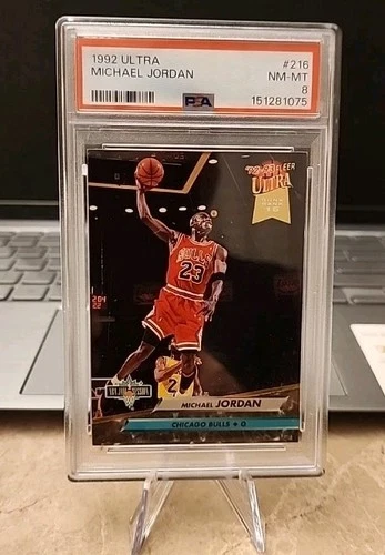 1992 ULTRA #216 MICHAEL JORDAN PSA 8 💎🔥