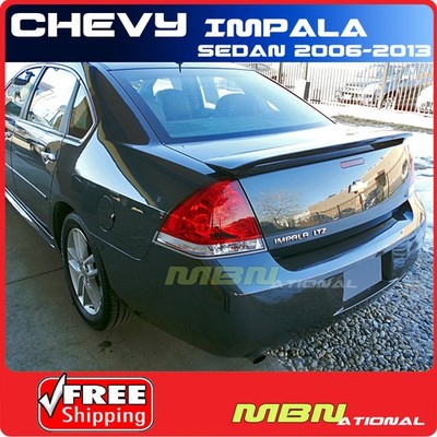 Trunk Spoiler For 2006-2013 Chevrolet Impala SS Painted WA637R CYBER GRAY MET