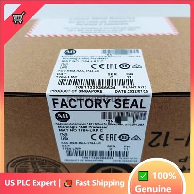 New Factory Sealed Allen Bradley 1764-LRP SER C 1500 Processor PLC 1764LRP