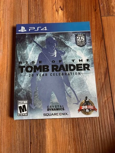 Rise of the Tomb Raider: 20 Year Celebration (Playstation 4, PS4) CIB Slipcover