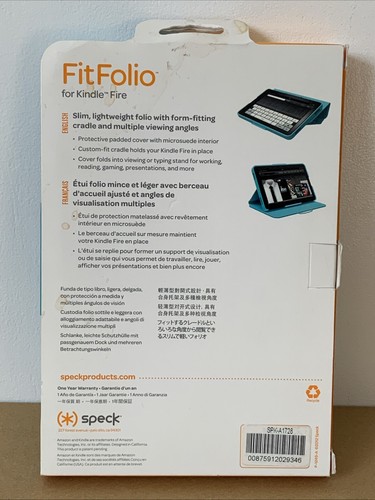 SPECK FITFOLIO COVER FOR KINDLE FIRE #C1 - Picture 2 of 9