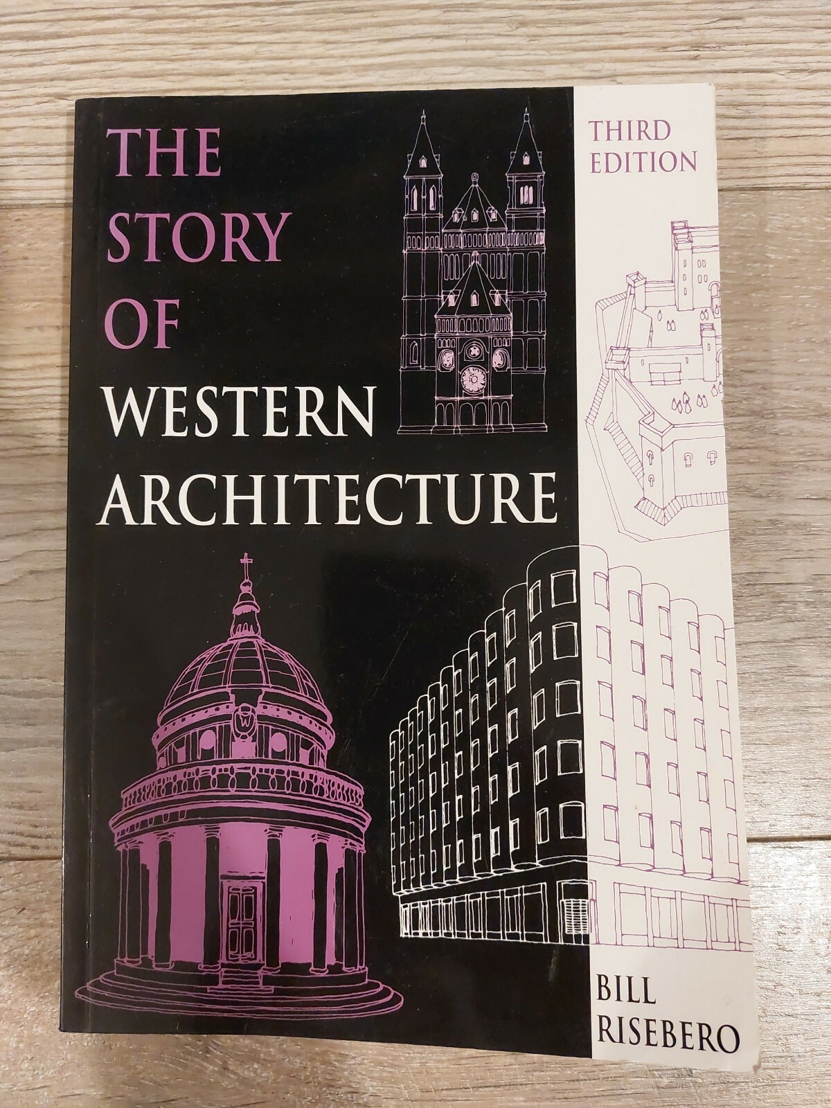 The Story of Western Architecture Book Bill Risebero third edition Herbert press