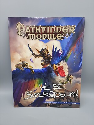 Paizo Pathfinder Module We Be Super Goblins Game Book 2018 Free RPG Day Level 6