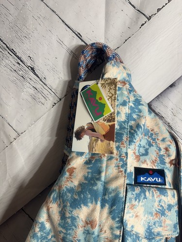 Kavu Rope Sling Bag Crossbody Ink Burst Multi Color Large Neu mit Etikett BTS Wandern - Bild 4 von 9