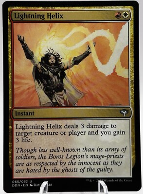 Lightning Helix 066/082 Duel Decks: Speed vs Cunning DDN MTG NM