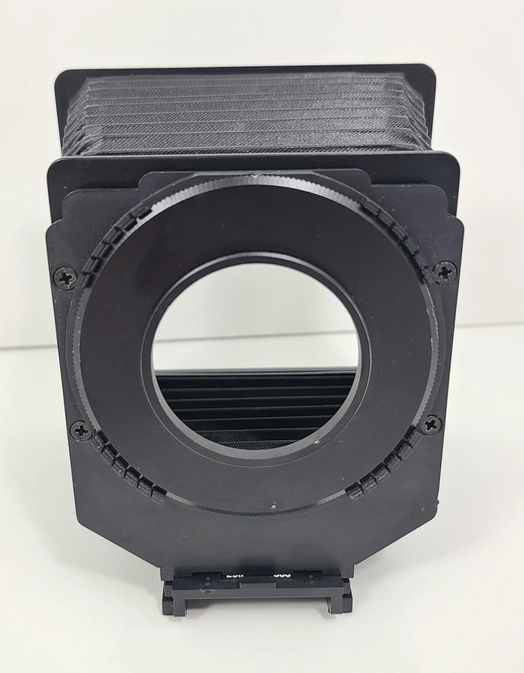 AMBICO THE SHADE+ COMPENDIUM LENS HOOD SHADE w/ 10 Masks, 1 Adapter, 4 Filters - Image 2 of 4