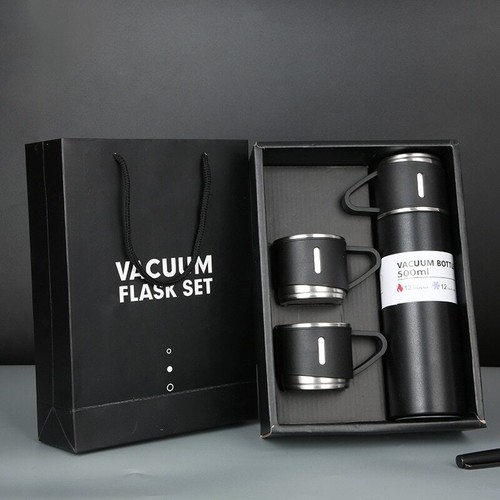 500ML Coffee Thermos Steel Stainless Travel Mug Vacuum Cup Insulated Flask Tea - Picture 7 of 15