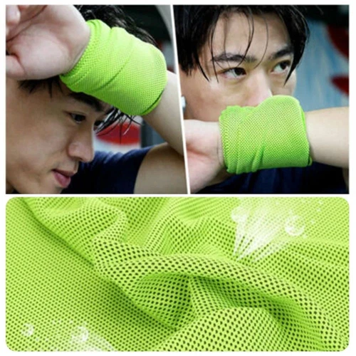1X Instant Cooling Towel Set ICE Cold Cool Scarf Neck Sports Gym Cycling Golf - Picture 4 of 22