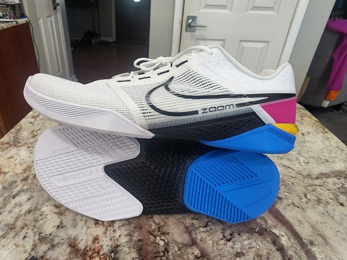 Nike - Zoom Metcon Turbo 2 - Training Shoes - White - Men\'s - 7.5 - DH3392-109 Nike Zoom Metcon Turbo 2 White Black Mens Training Shoes  main image 2
