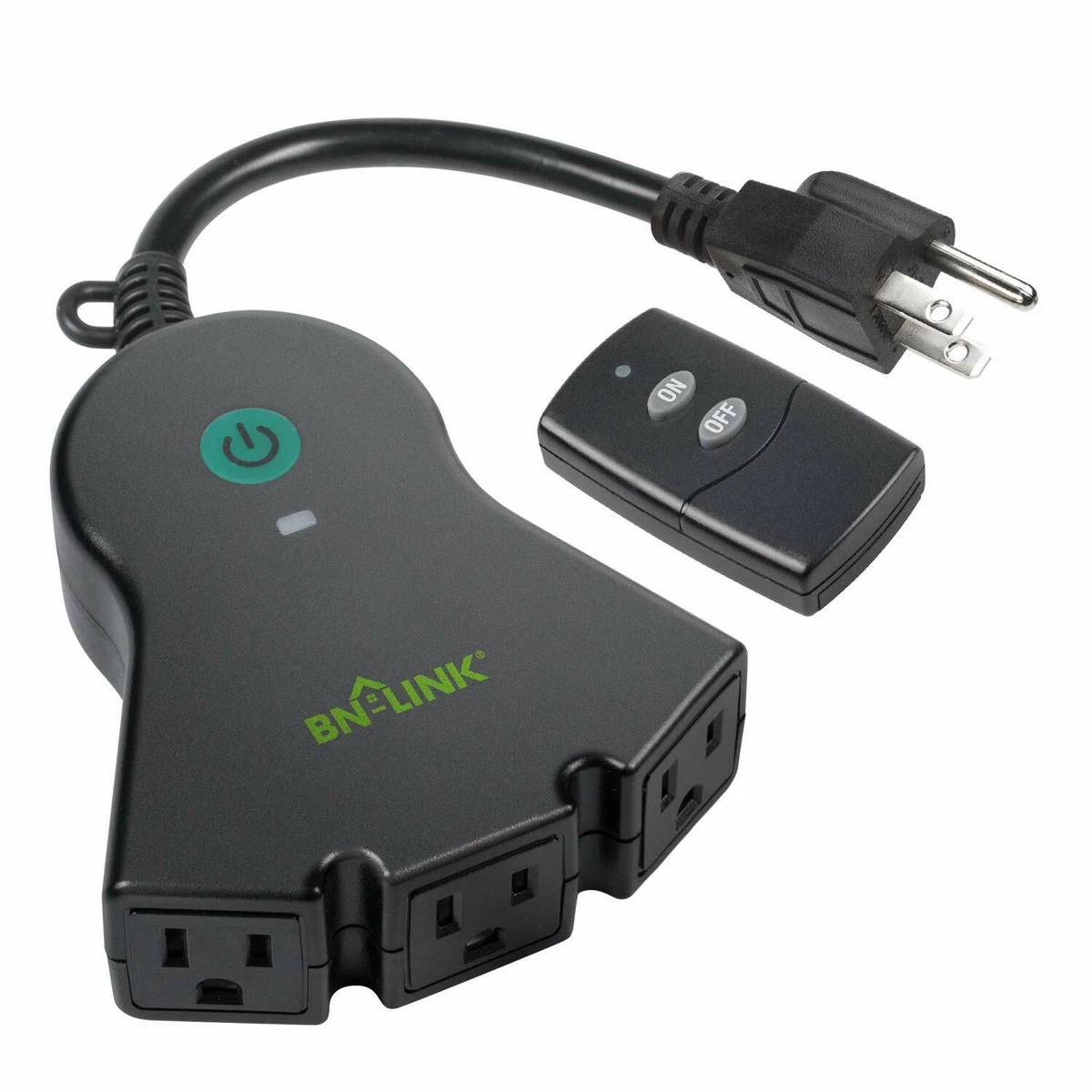 BN LINK Wireless Remote Control Electrical Outlet Switch Outdoor