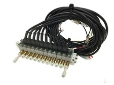 SMC Compact Valve Manifold, 12x 2-Position 3-Way Valves, Voltage: 24VDC