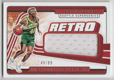 2020-21 Panini National Treasures Shawn Kemp Retro Jersey Jumbo Patch /99