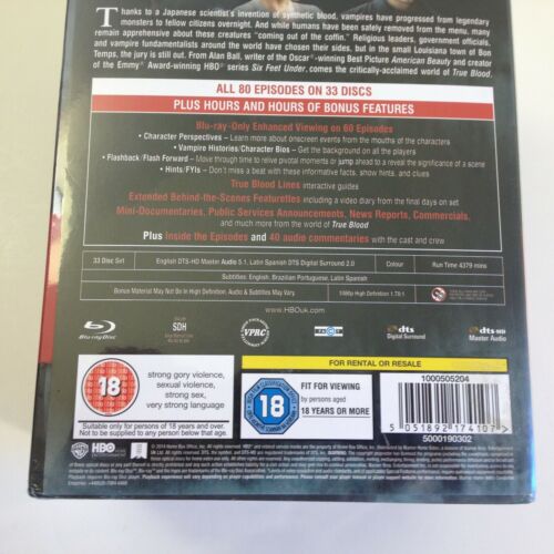 TRUE BLOOD The Complete Series BLU-RAY Box Set BRAND NEW Free Ship - Imagen 2 de 2