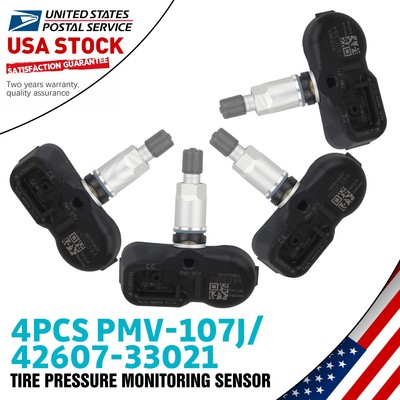 4X TPMS PMV-107J TIRE PRESSURE MONITOR SENSOR For 2008-2013 Toyota Highlander US