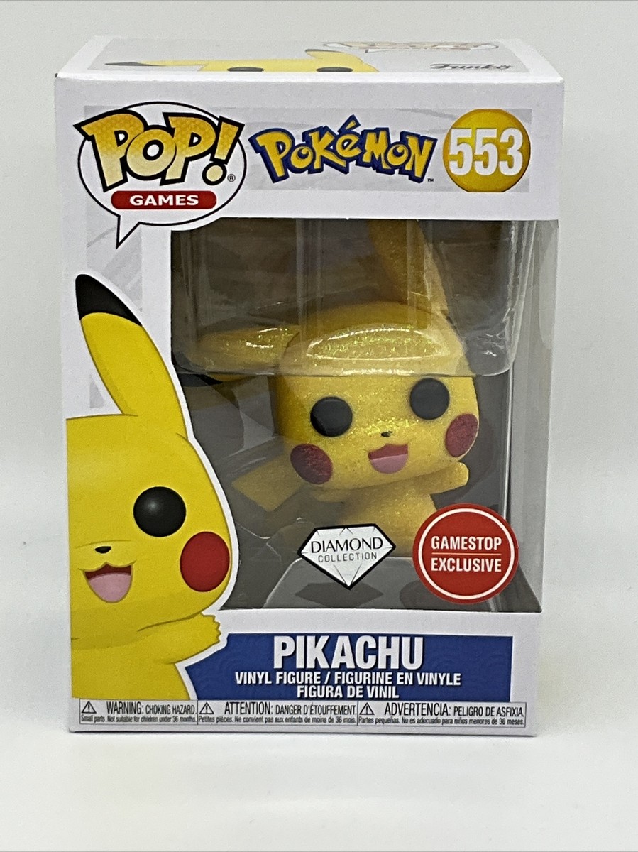 Funko Pop! Vinyl: Pokémon - Pikachu Diamond Collection - GameStop Exclusive  #553 – NERD ENVY