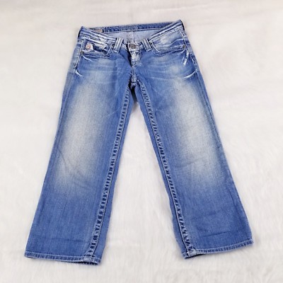 Big Star Casey Crop Women's Jeans Size 25 Measured 28x22