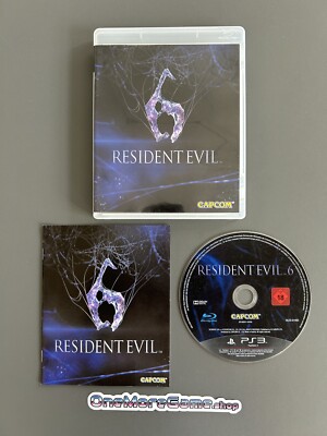 Resident Evil 6, Sony PlayStation 3, Capcom, PS 3,  OVP