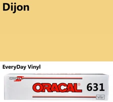 12"x5'- Dijon - Matte Oracal 631 Exhibition CAL Vinyl Roll Adhesive Vinyl