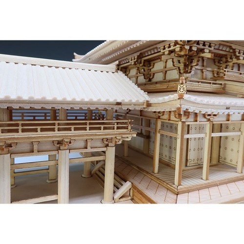 Woody Joe 1/75 Byodoin Phoenix Hall Wooden Model - Picture 3 of 12